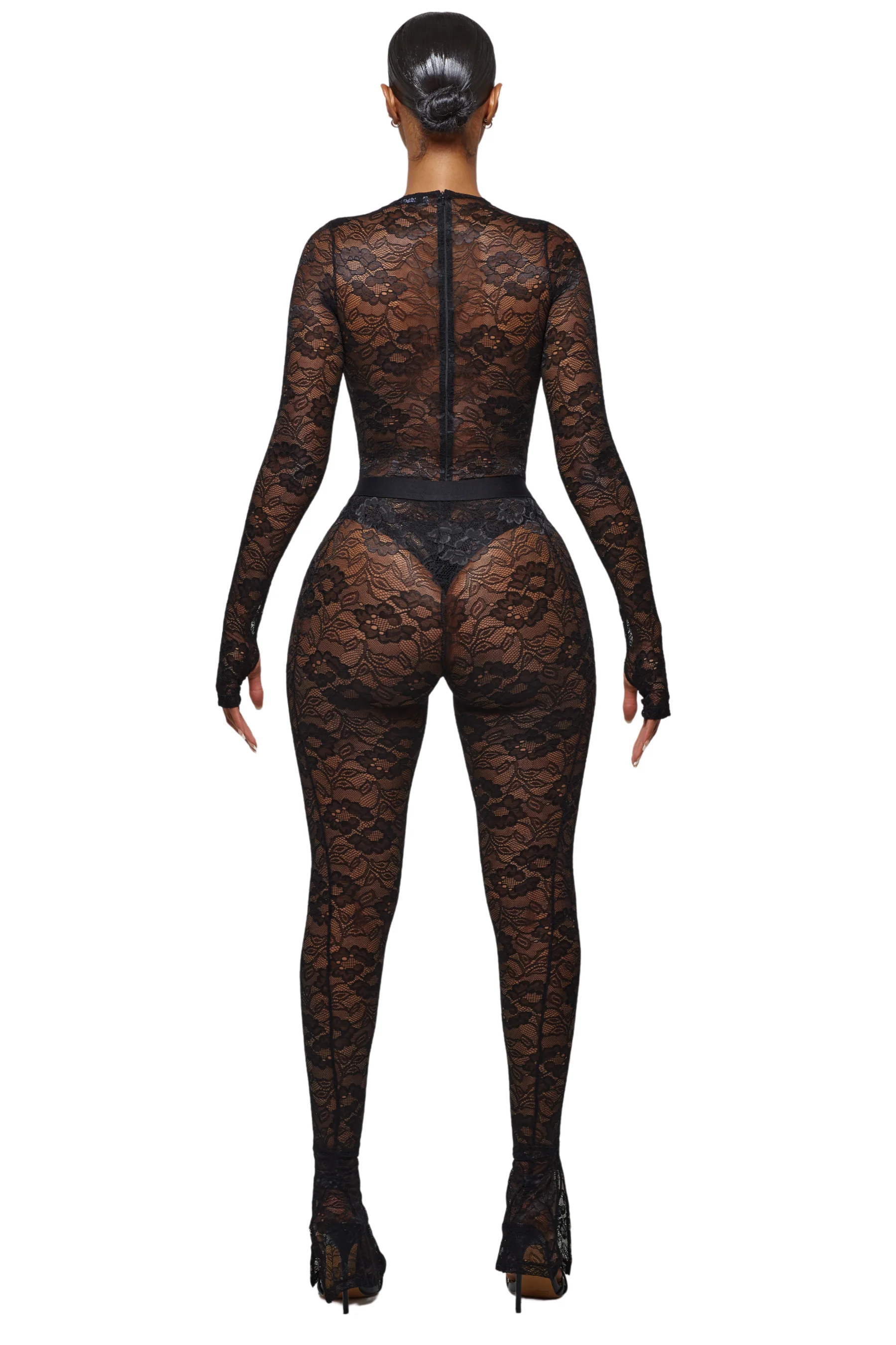 002 LAIA LACE LEGGINGS - Image 3