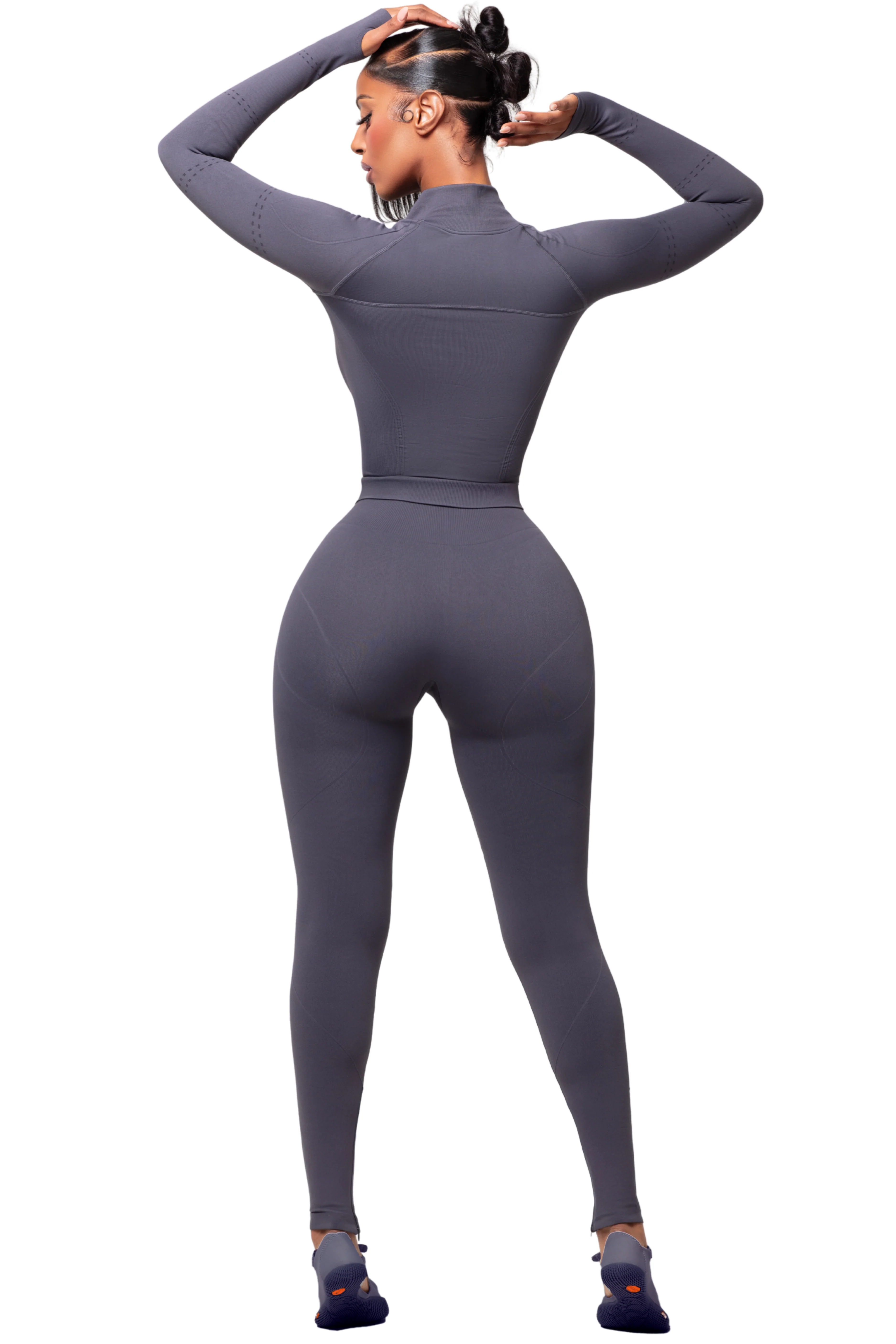 SCULPT KHROME ZIP UP JACKET - Image 3
