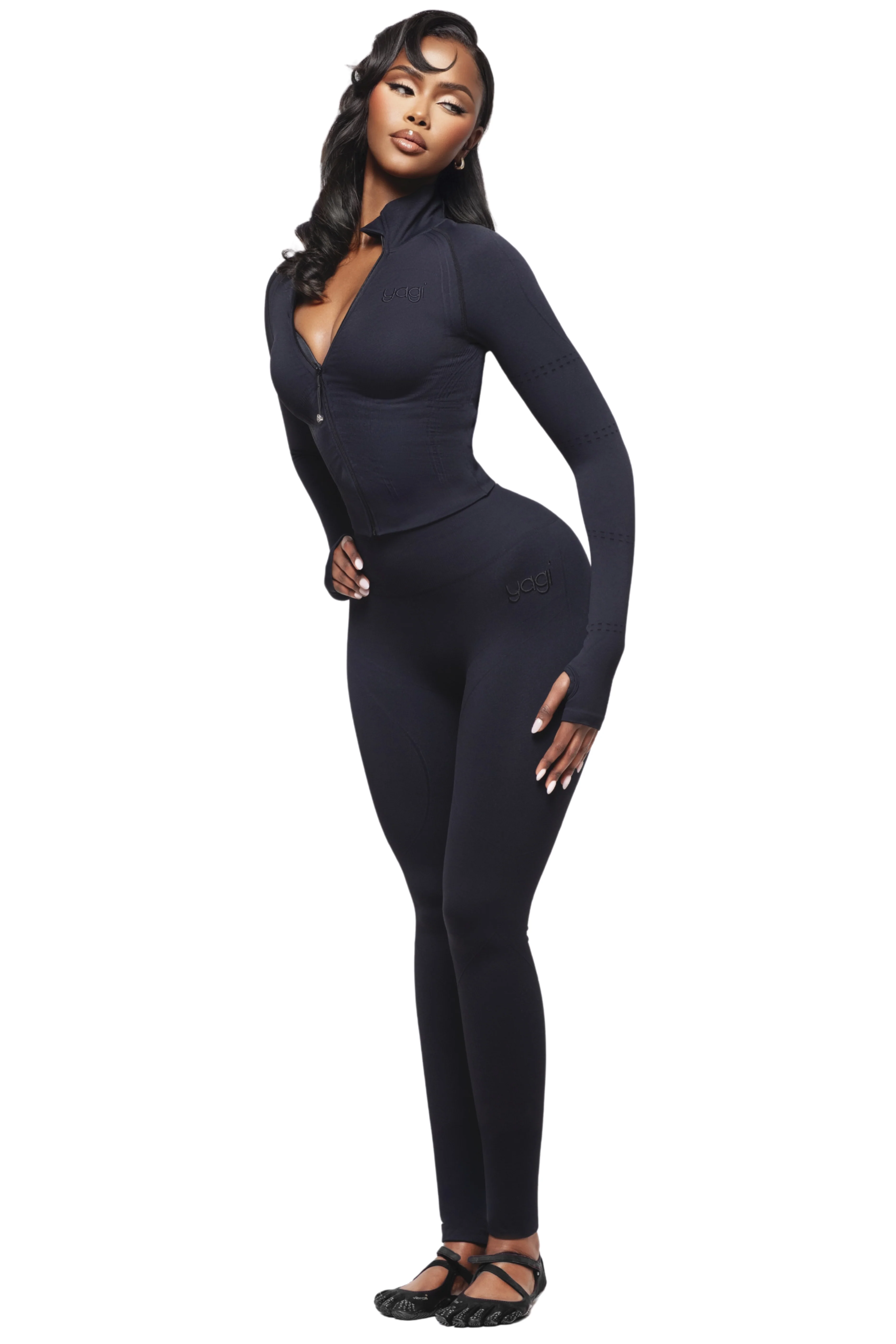 SCULPT OBLIX ZIP UP JACKET - Image 2