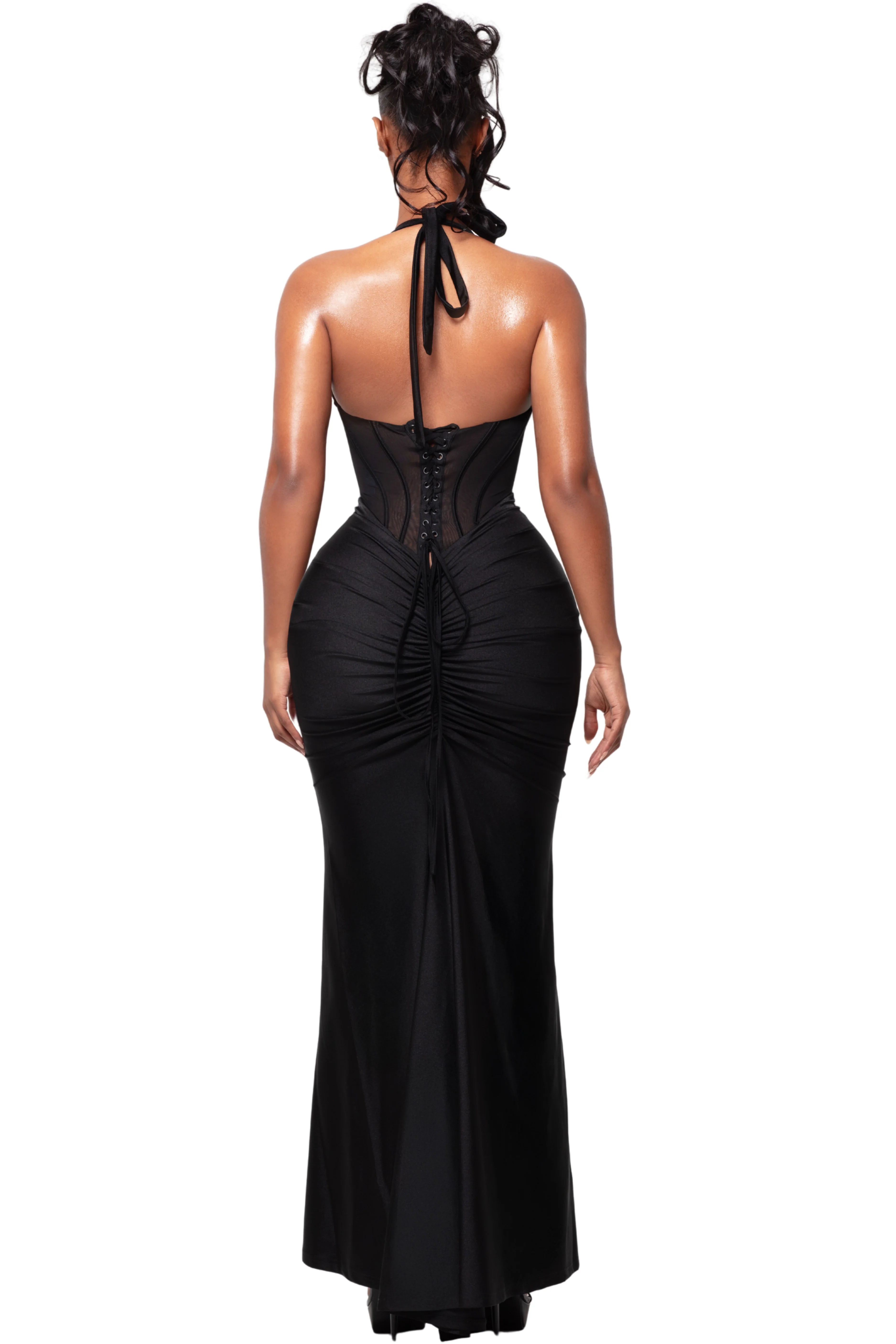 VALENCIA ONYX CORSET DRESS - Image 4